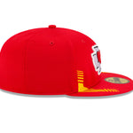 59Fifty Fitted Cap Kansas City Chiefs NFL21 - Rød - Headz Up 