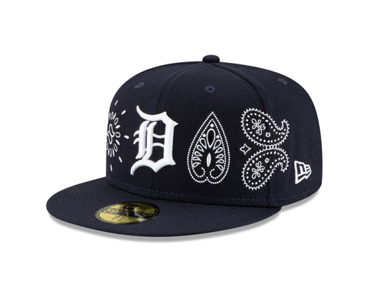 Detroit Tigers 59Fifty Fitted Q2 QT - Navy - Headz Up 