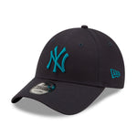 New York Yankees Cap 9Forty League Essentials - Navy/Teal - Headz Up 
