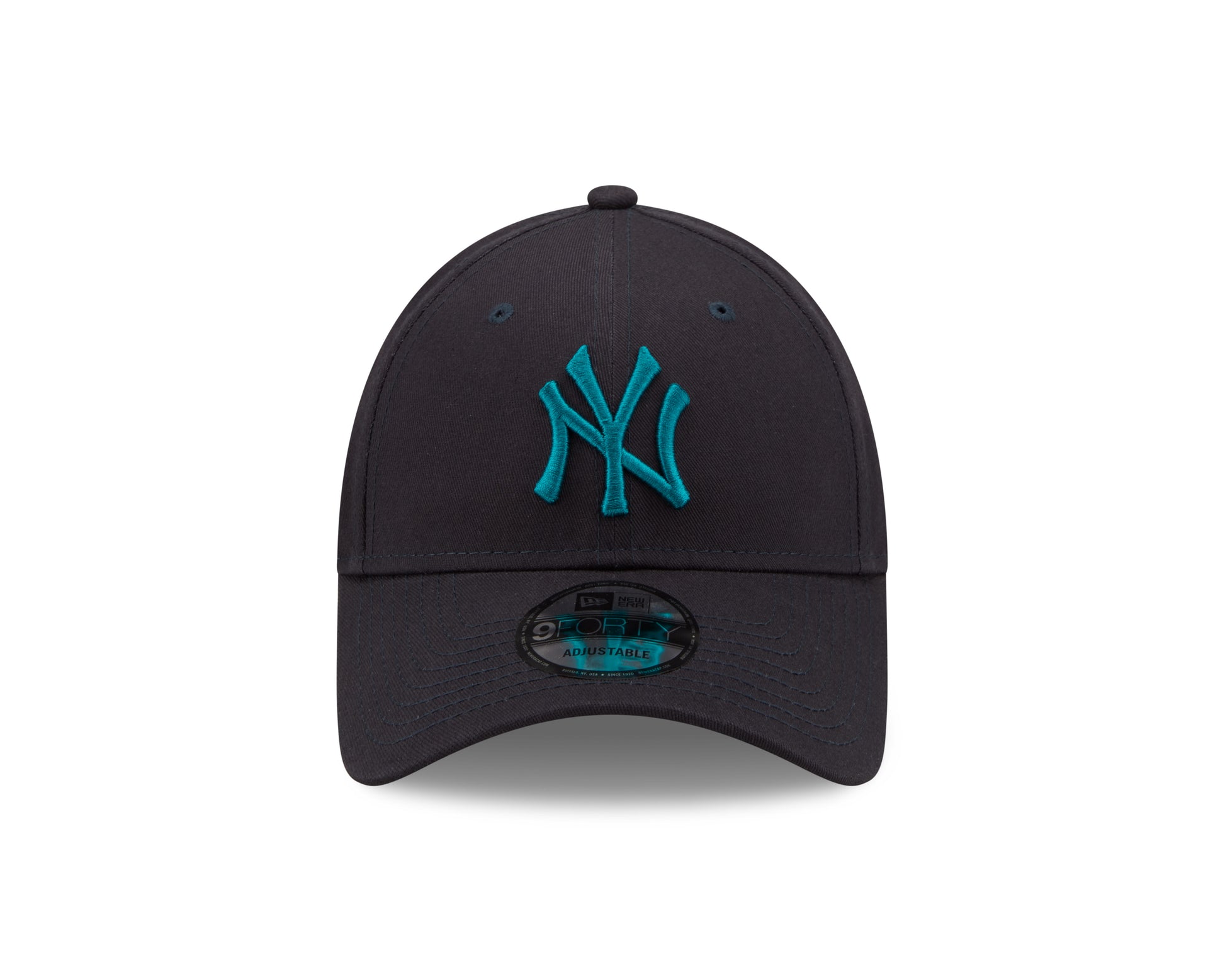 New York Yankees Cap 9Forty League Essentials - Navy/Teal - Headz Up 