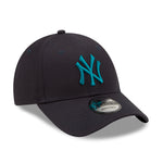 New York Yankees Cap 9Forty League Essentials - Navy/Teal - Headz Up 