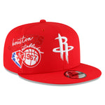 NBA21 Back Half 9Fifty Snapback - Houston Rockets - Rød - Headz Up 