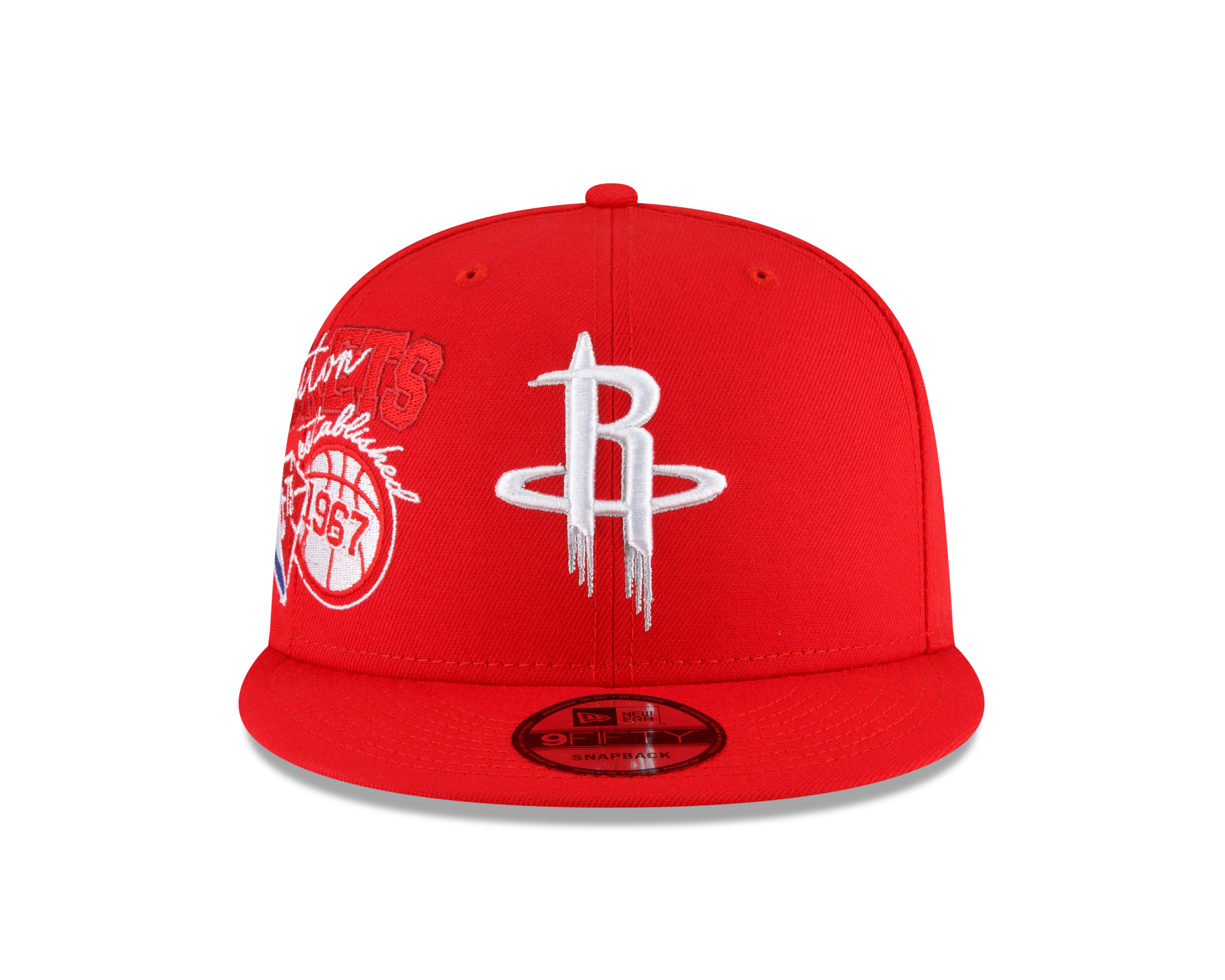 NBA21 Back Half 9Fifty Snapback - Houston Rockets - Rød - Headz Up 