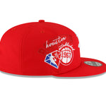 NBA21 Back Half 9Fifty Snapback - Houston Rockets - Rød - Headz Up 