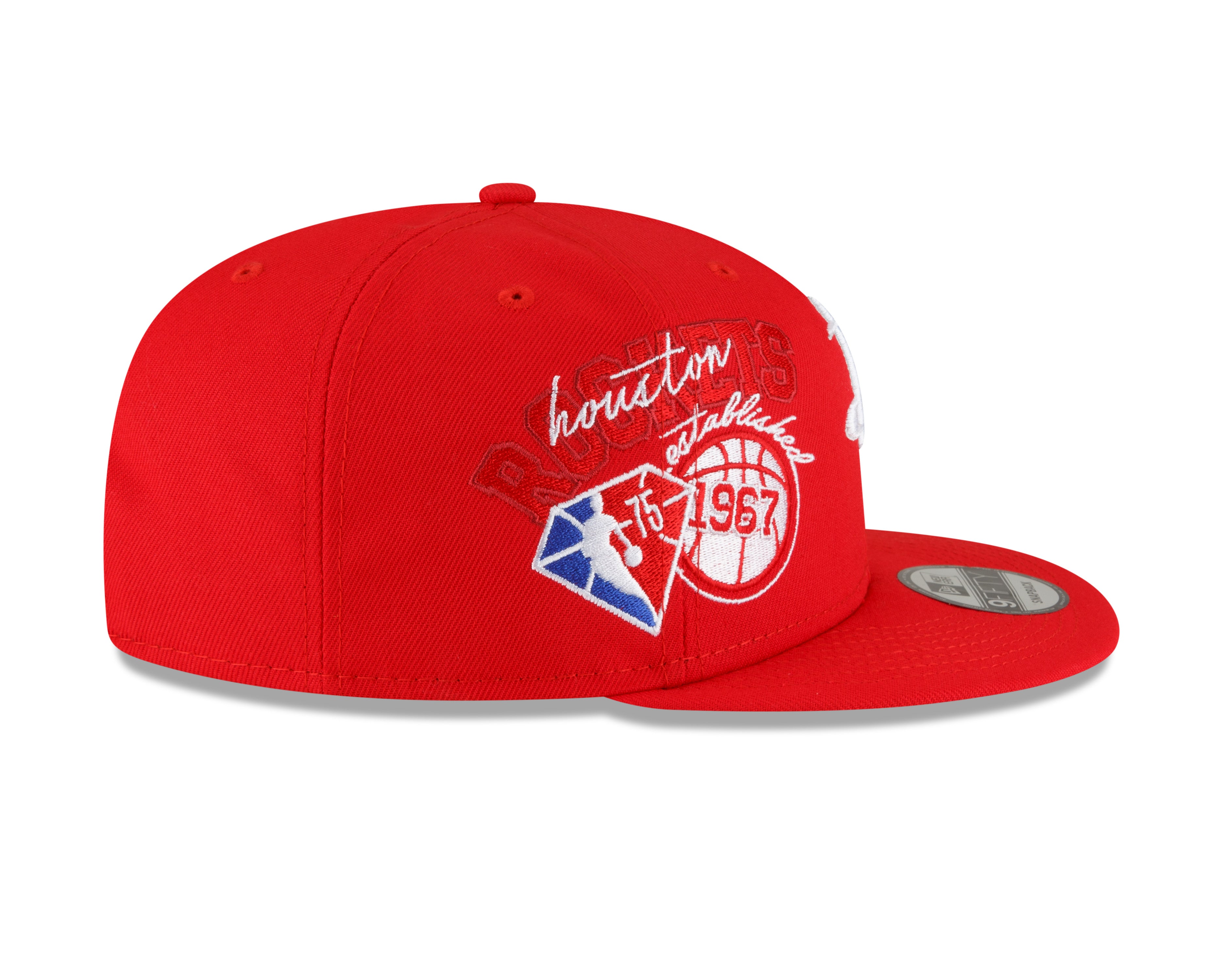 NBA21 Back Half 9Fifty Snapback - Houston Rockets - Rød - Headz Up 