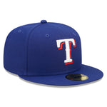 59Fifty Fitted Cap Texas Rangers AC Perf On Field - Blue - Headz Up 