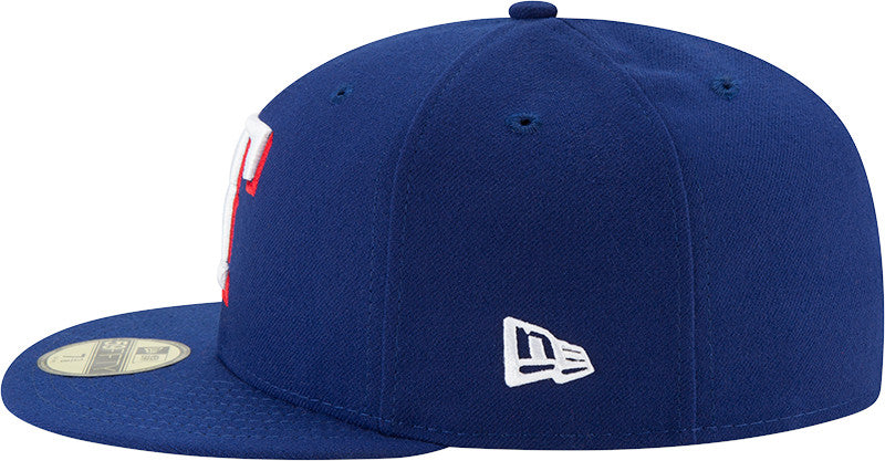 59Fifty Fitted Cap Texas Rangers AC Perf On Field - Blue - Headz Up 