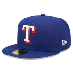 59Fifty Fitted Cap Texas Rangers AC Perf On Field - Blue - Headz Up 