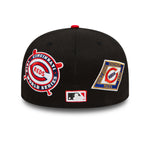 Cincinnati Reds Cooperstown Patch Black 59FIFTY Cap - Sort - Headz Up 