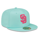 San Diego Padres 59Fifty Fitted Cap City Connection  - Teal - Headz Up 
