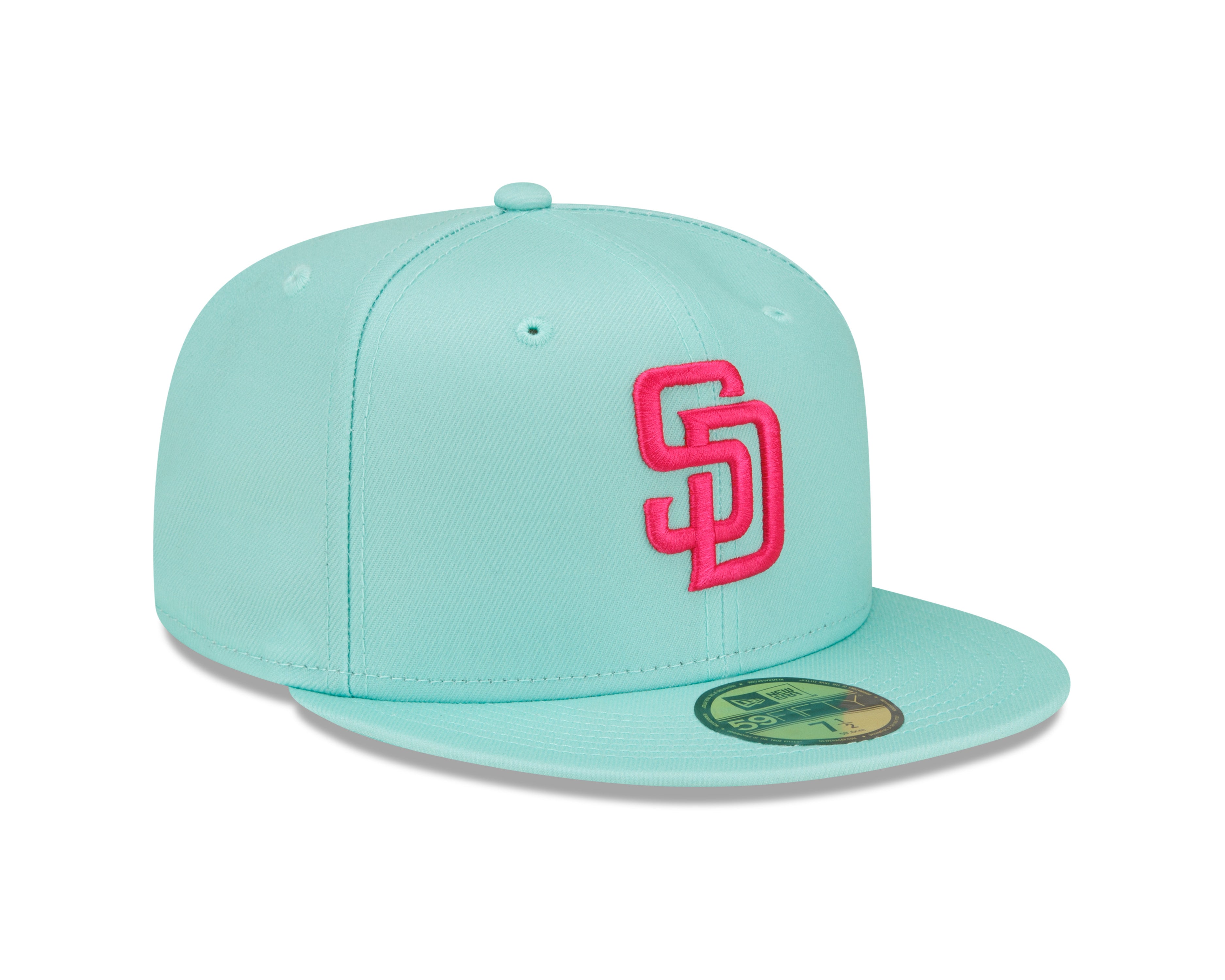San Diego Padres 59Fifty Fitted Cap City Connection  - Teal - Headz Up 