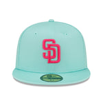 San Diego Padres 59Fifty Fitted Cap City Connection  - Teal - Headz Up 