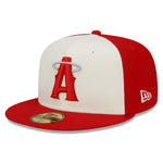 Anaheim Angels 59Fifty Fitted Cap City Connection  - Red/Off White - Headz Up 
