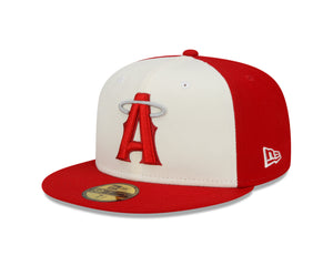 Anaheim Angels 59Fifty Fitted Cap City Connection  - Red/Off White - Headz Up 