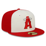 Anaheim Angels 59Fifty Fitted Cap City Connection  - Red/Off White - Headz Up 