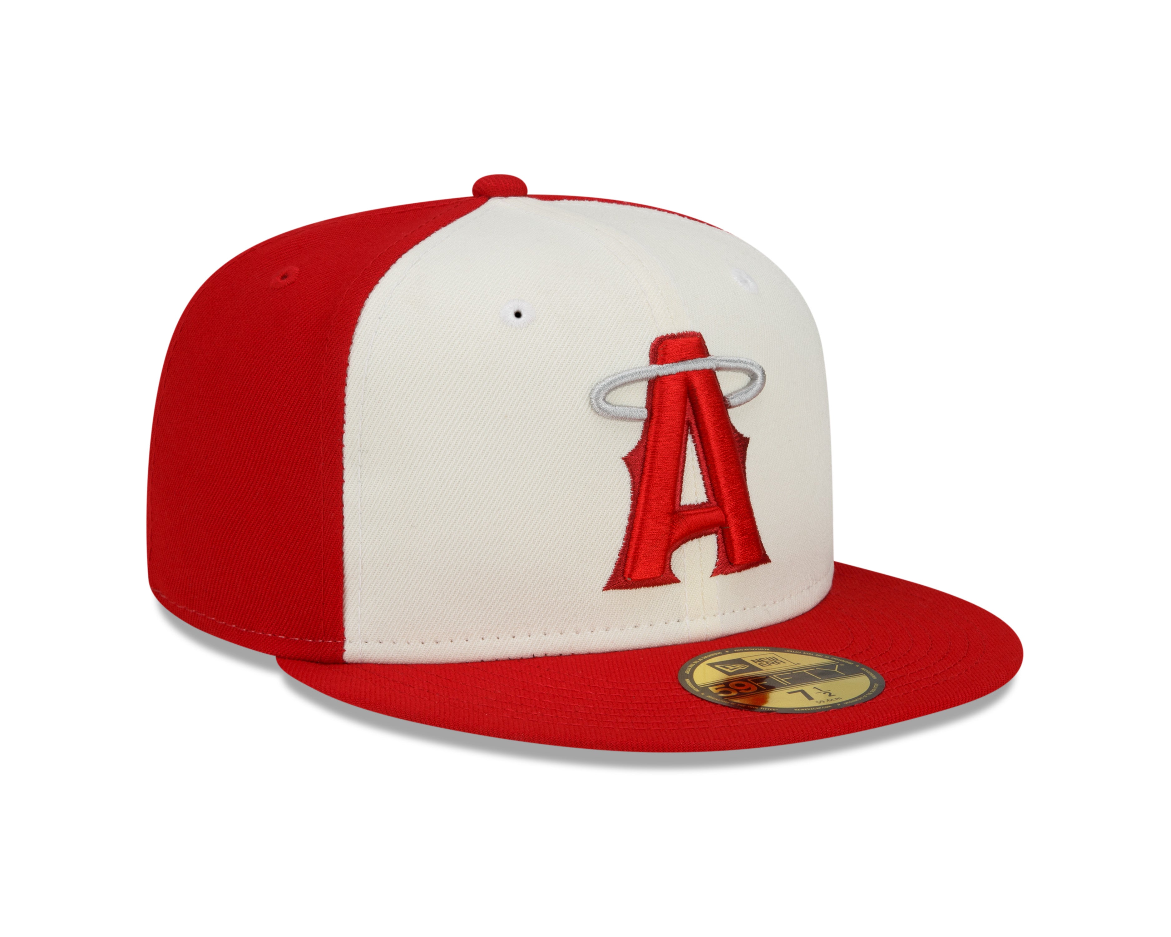 Anaheim Angels 59Fifty Fitted Cap City Connection  - Red/Off White - Headz Up 