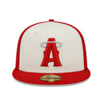 Anaheim Angels 59Fifty Fitted Cap City Connection  - Red/Off White - Headz Up 