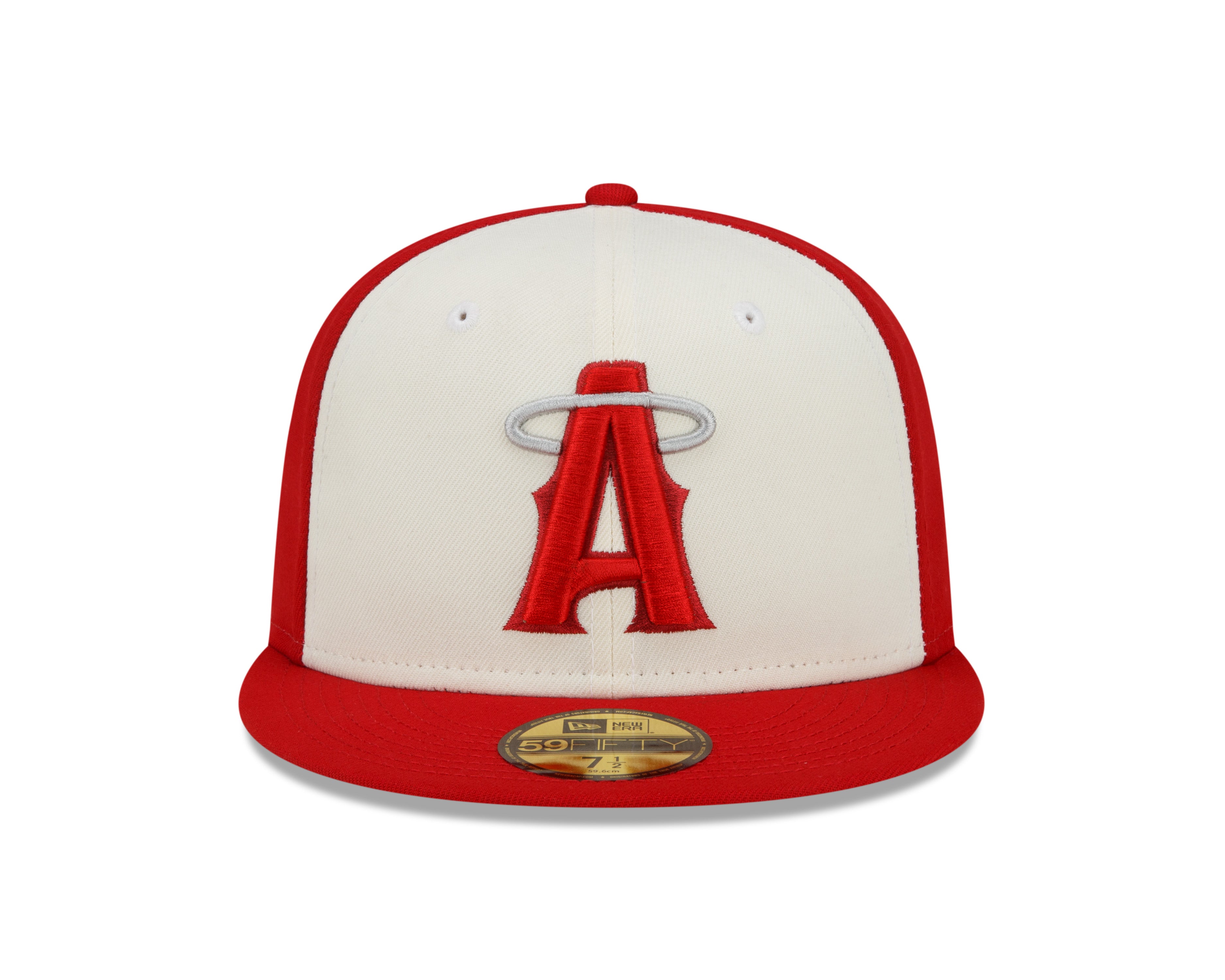 Anaheim Angels 59Fifty Fitted Cap City Connection  - Red/Off White - Headz Up 