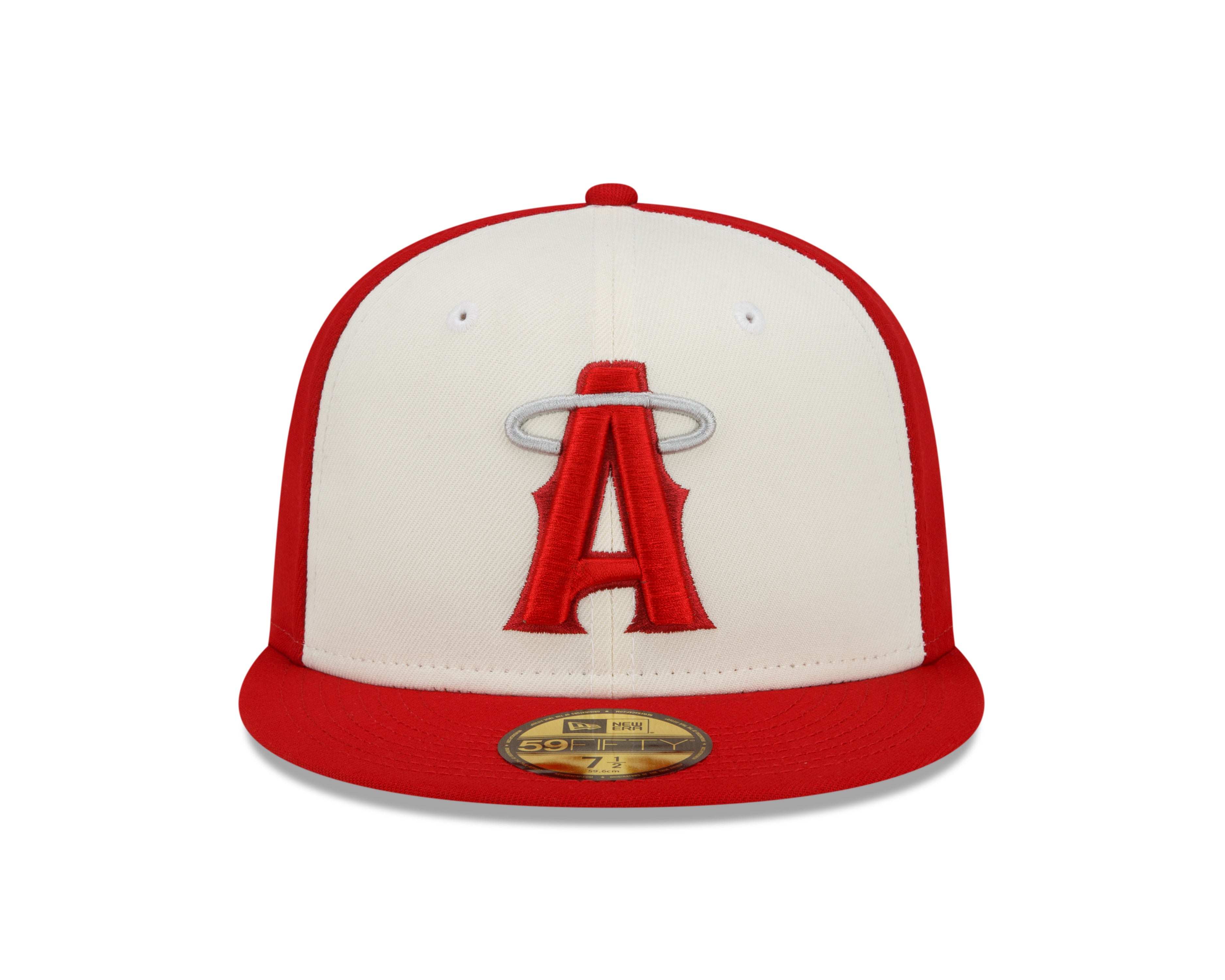 Anaheim Angels 59Fifty Fitted Cap City Connection  - Red/Off White - Headz Up 