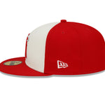 Anaheim Angels 59Fifty Fitted Cap City Connection  - Red/Off White - Headz Up 