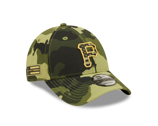 Pittsburgh Pirates Armed Forces Day 9Forty Snapback - XCM - Headz Up 
