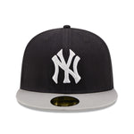 New York Yankees Cooperstown Patch 59FIFTY Cap - Navy/Grå - Headz Up 