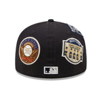 New York Yankees Cooperstown Patch 59FIFTY Cap - Navy/Grå - Headz Up 