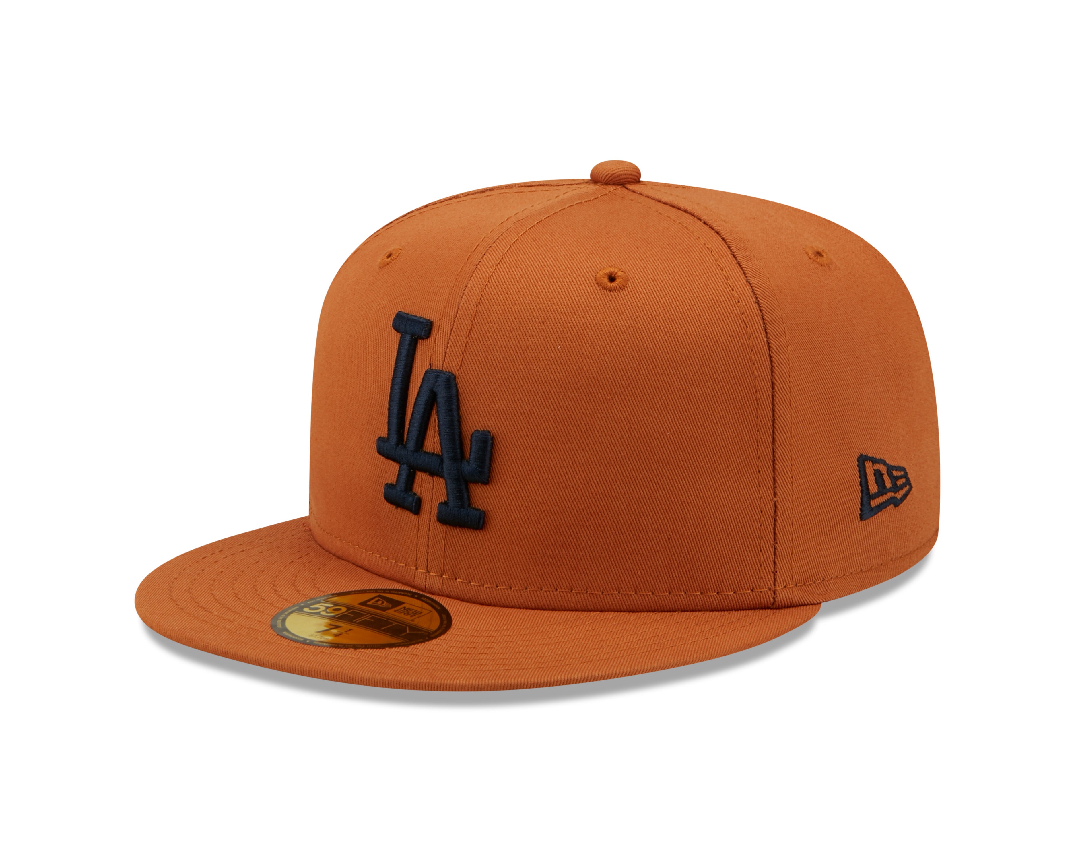 59Fifty Fitted Cap League Essential Los Angeles Dodgers - Rust/Navy - Headz Up 