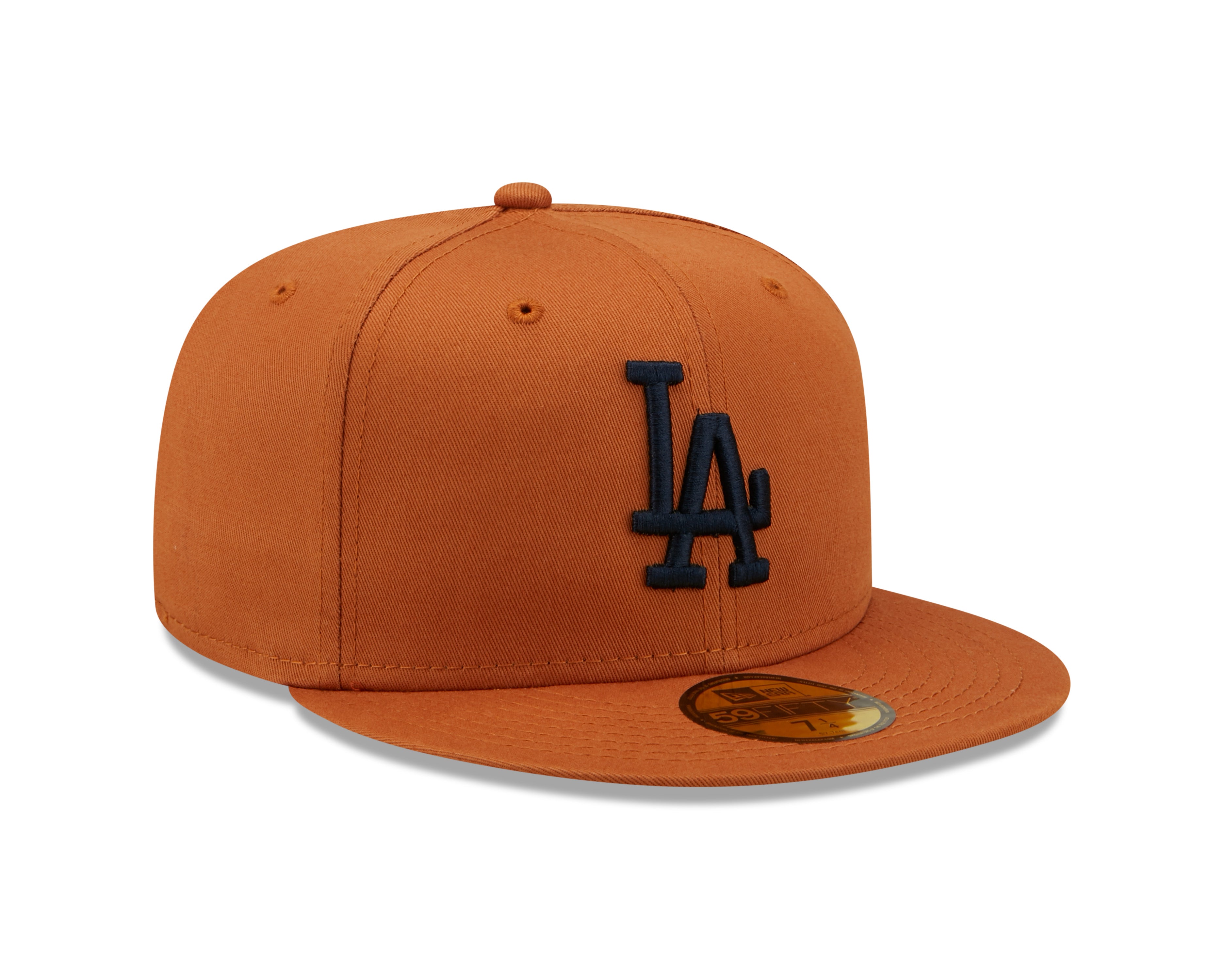 59Fifty Fitted Cap League Essential Los Angeles Dodgers - Rust/Navy - Headz Up 