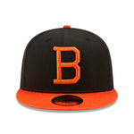 Baltimore Orioles Cooperstown Patch 59FIFTY Cap - Sort/Orange - Headz Up 