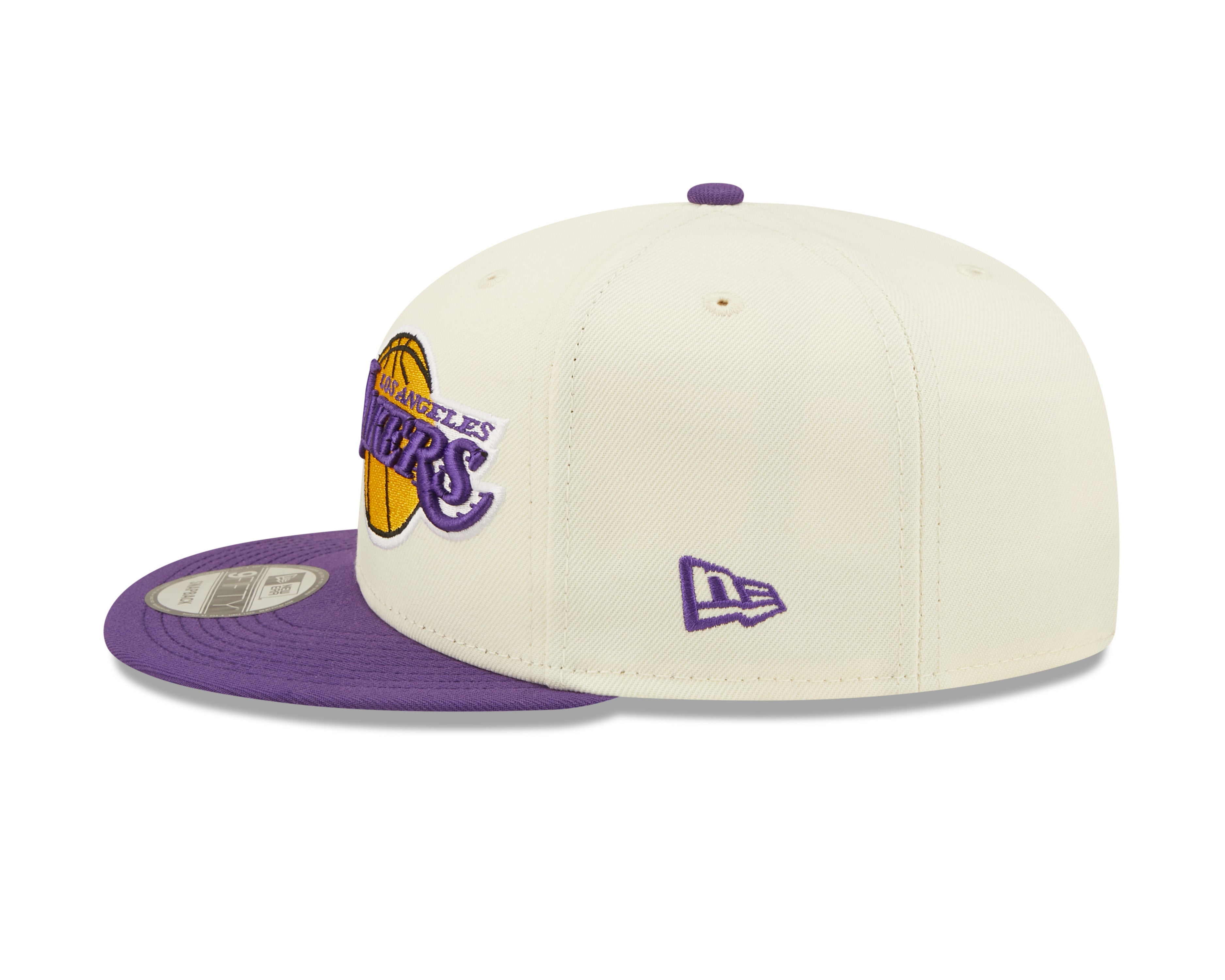Lakers 2022 NBA Draft Ivory/Team Color Fitted - The Locker Room of