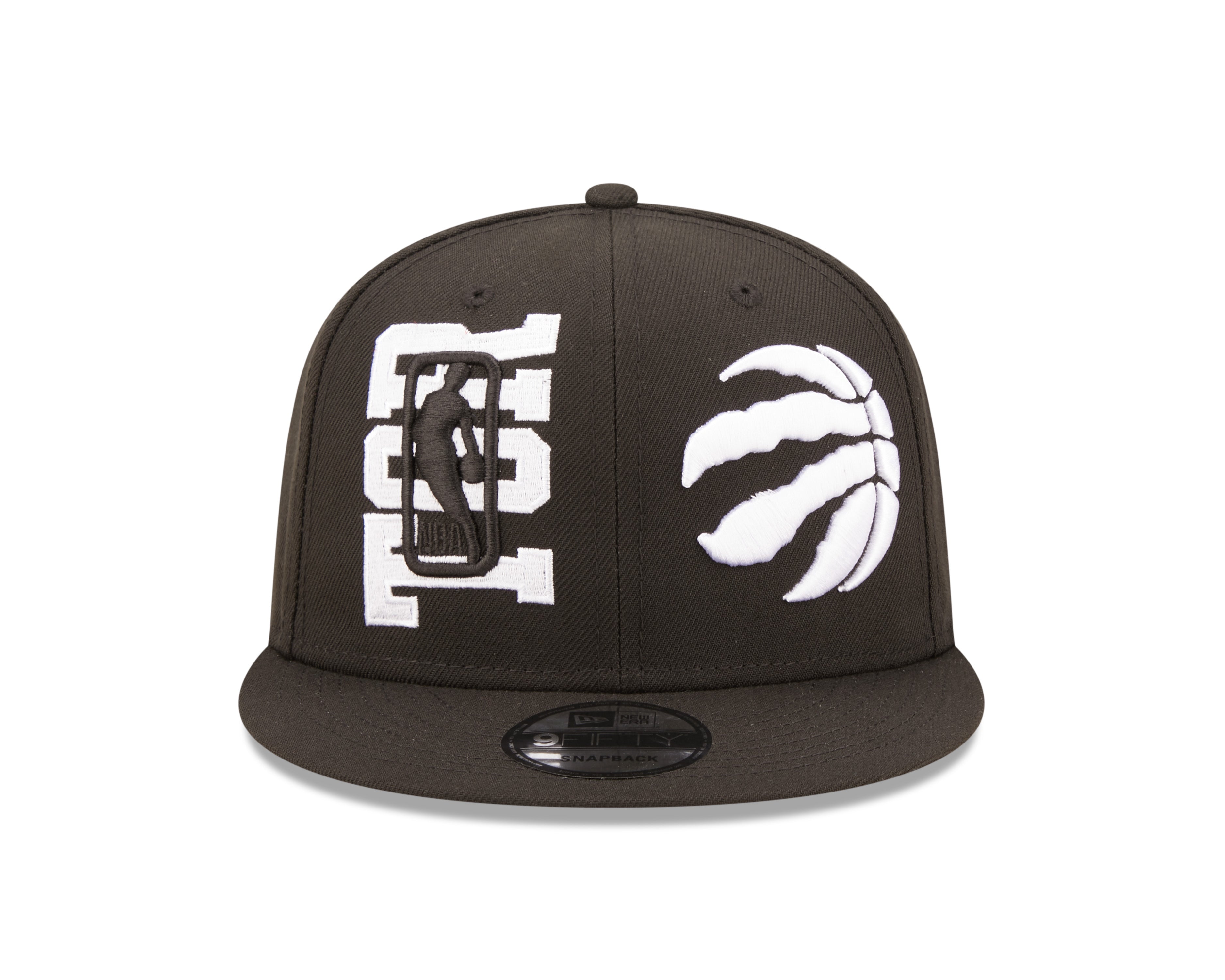 NBA22 DRAFT 9Fifty Snapback Toronto Raptors - Black/White - Headz Up 