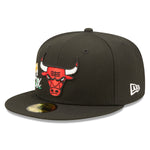 Chicago Bulls CROWN CHAMPS 59Fifty Fitted Cap - OTC - Headz Up 