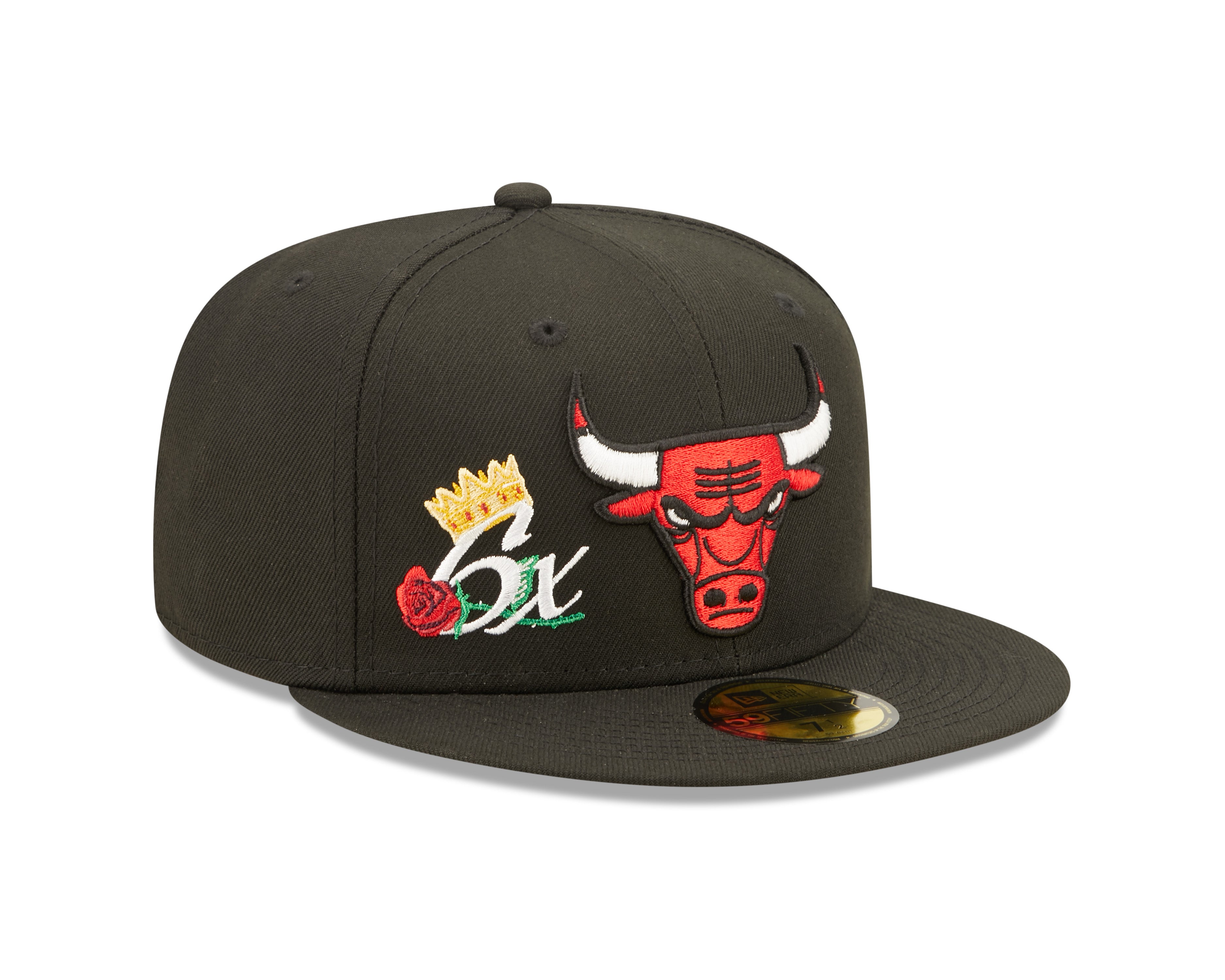 Chicago Bulls CROWN CHAMPS 59Fifty Fitted Cap - OTC - Headz Up 