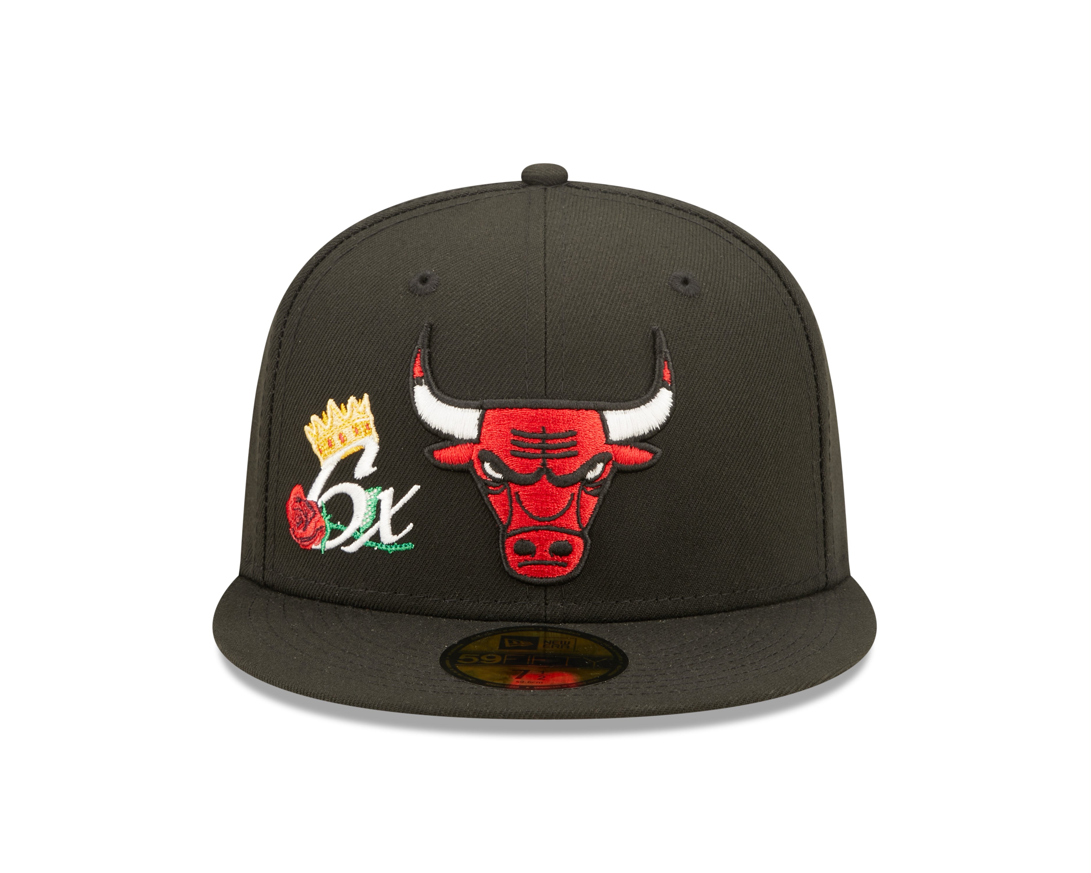Chicago Bulls CROWN CHAMPS 59Fifty Fitted Cap - OTC - Headz Up 