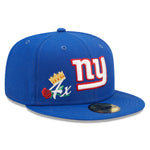 New York Giants CROWN CHAMPS 59Fifty Fitted Cap - OTC - Headz Up 