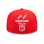 Kansas City Chiefs CROWN CHAMPS 59Fifty Fitted Cap - OTC - Headz Up 