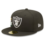 Las Vegas Raiders CROWN CHAMPS 59Fifty Fitted Cap - OTC - Headz Up 