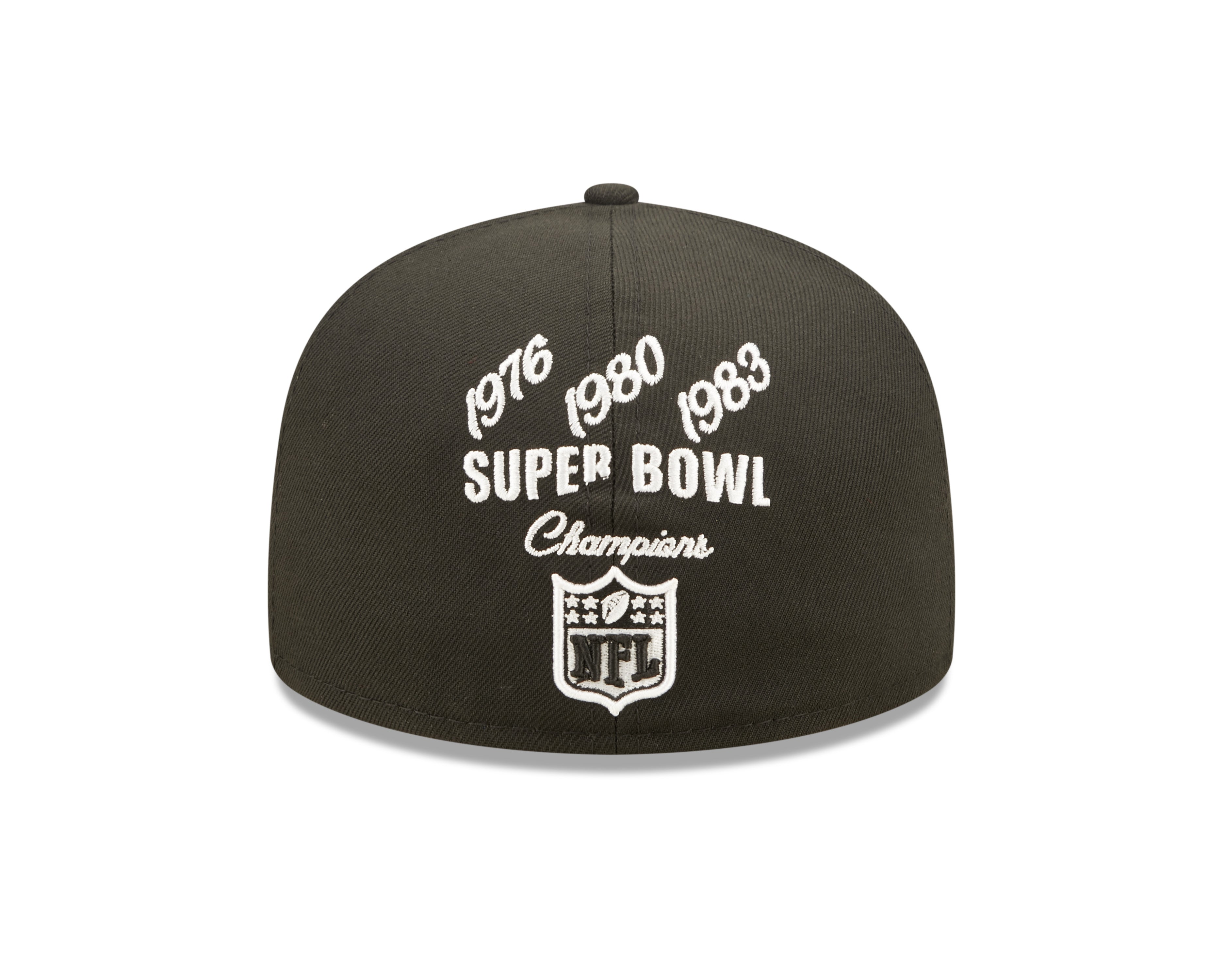Las Vegas Raiders CROWN CHAMPS 59Fifty Fitted Cap - OTC - Headz Up 