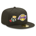 Los Angeles Lakers CROWN CHAMPS 59Fifty Fitted Cap - OTC - Headz Up 