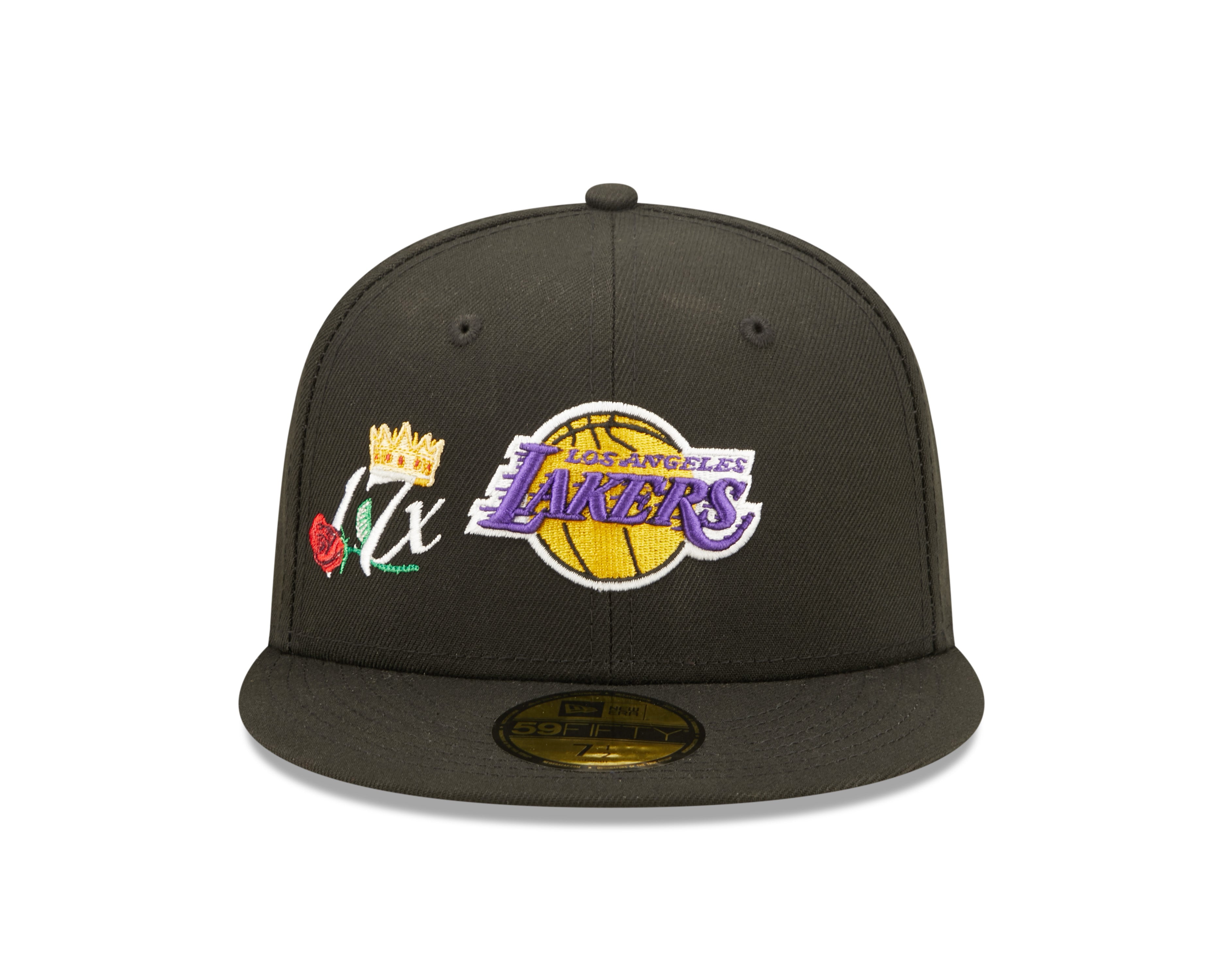 Los Angeles Lakers CROWN CHAMPS 59Fifty Fitted Cap - OTC - Headz Up 