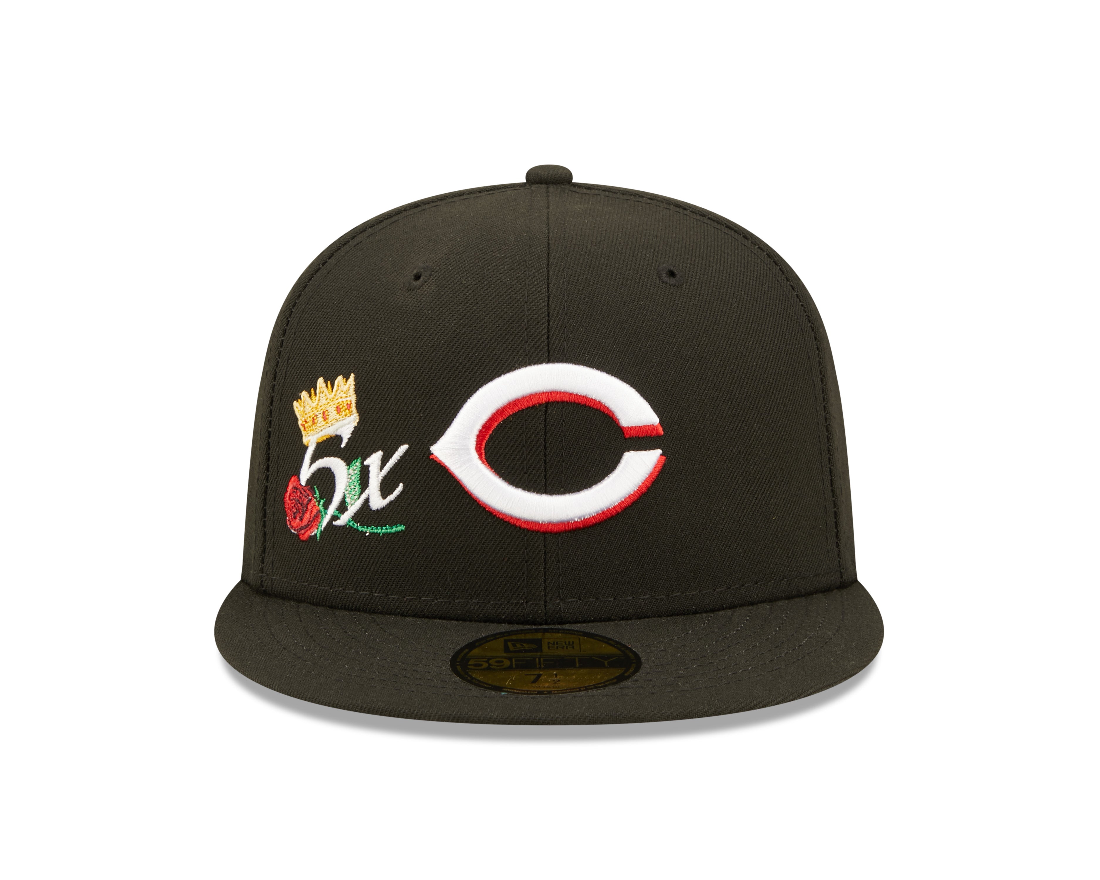 Cincinnati Reds CROWN CHAMPS 59Fifty Fitted Cap - OTC - Headz Up 