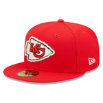 Kansas City Chiefs POP SWEAT 59Fifty Fitted Cap - OTC - Headz Up 