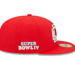Kansas City Chiefs POP SWEAT 59Fifty Fitted Cap - OTC - Headz Up 
