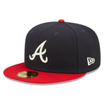Atlanta Braves  POP SWEAT 59Fifty Fitted Cap - OTC - Headz Up 