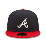 Atlanta Braves  POP SWEAT 59Fifty Fitted Cap - OTC - Headz Up 
