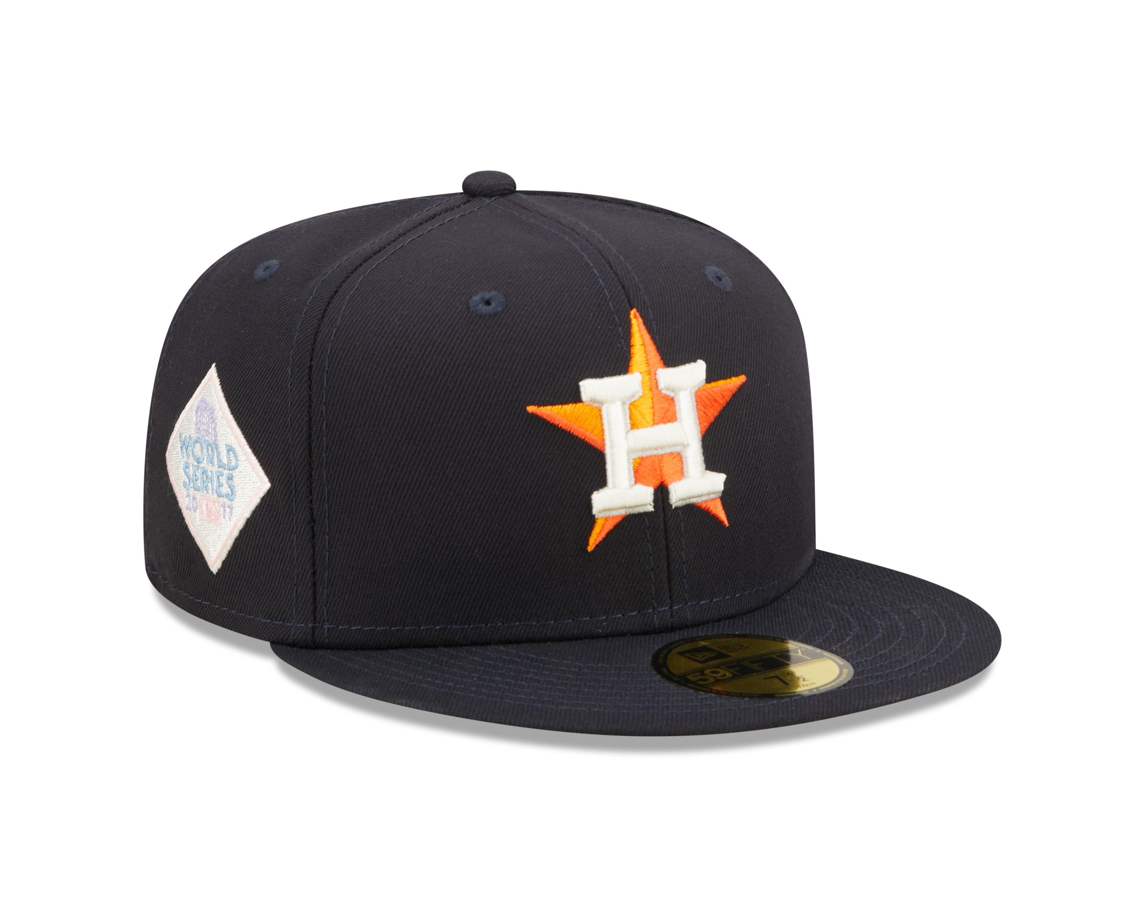 Houston Astros POP SWEAT 59Fifty Fitted Cap - OTC - Headz Up 