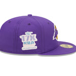 Los Angeles Lakers POP SWEAT 59Fifty Fitted Cap - OTC - Headz Up 