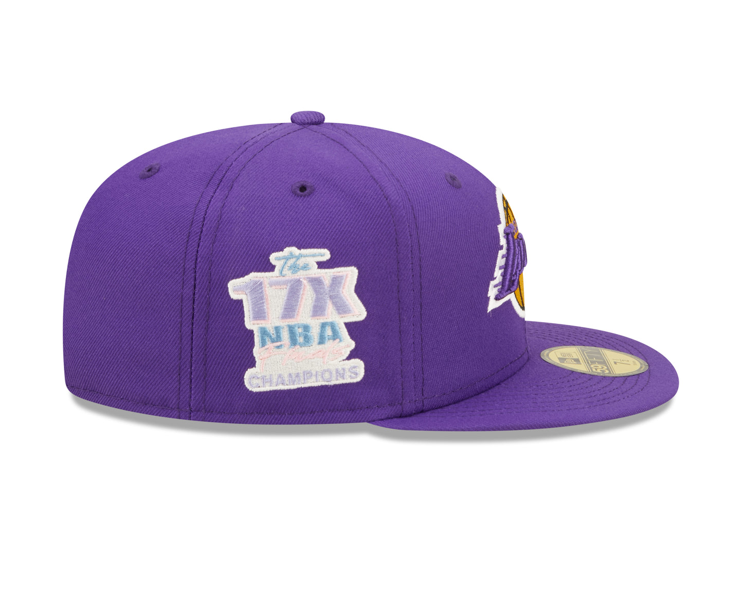 Los Angeles Lakers POP SWEAT 59Fifty Fitted Cap - OTC - Headz Up 