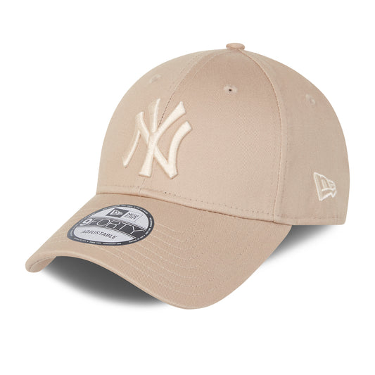 New York Yankees 9Forty Cap League Essentials - Camel/Stone - Headz Up 